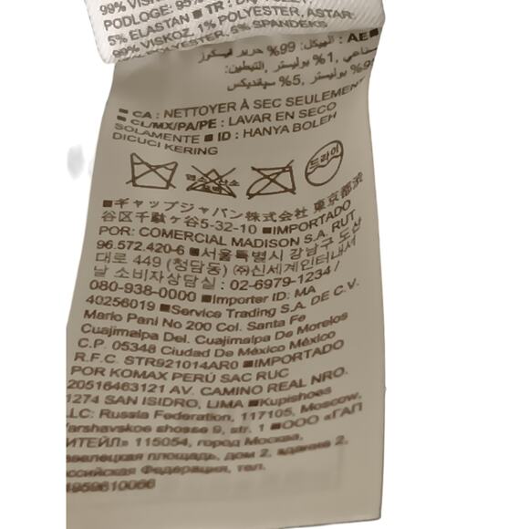 Banana Republic Navy Pinstripe Pants Avery Fit Size 2 Slim Straight Career - Picture 16 of 16